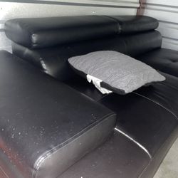 Leather Couch 