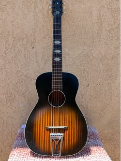 Used Stella H929 Sunburst Acoustic Guitar