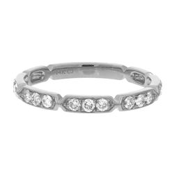 14K WHITE GOLD DIAMOND RING