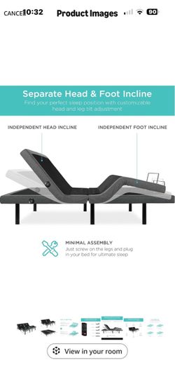 Adjustable Split King Bed Base