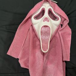 Pink Ghostface Mask