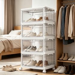 Acrylic Trolley Storage Cabinet NEW