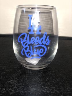 Dodgers wine cup