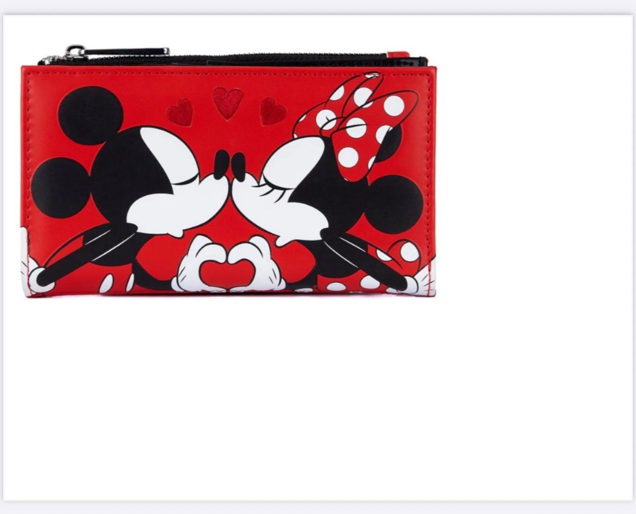 Loungefly Mickey And Minnie Kissing Wallet 