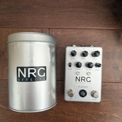NRG Effects Purrer - Hardwired Dual overdrive Pedal 