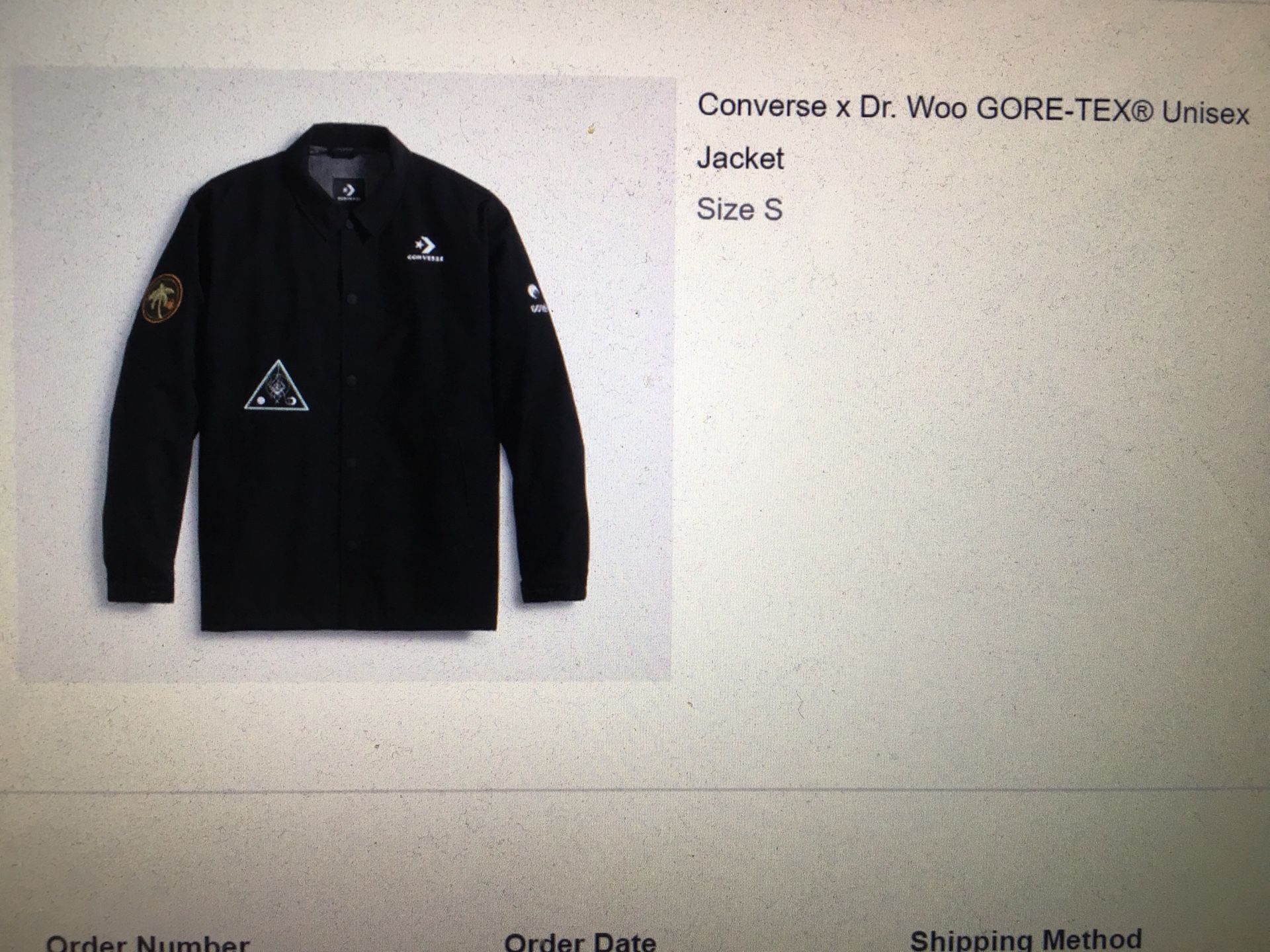 Converse x Dr. Woo GORE-TEX Unisex jacket
