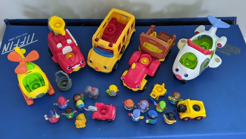 Little people toys and vehicles