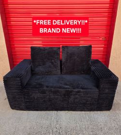 New Boneless Loveseat Sofa