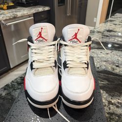 Jordan 4 Retro ‘Red Cement’ Size 8