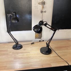 Desk Lamps (2 Available) 