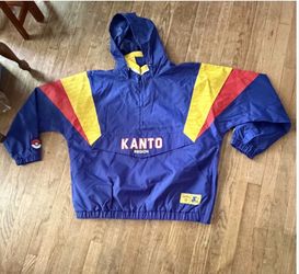 Pokemon Target EXCLUSIVE Starter PulloverJacket Kanto Windbreaker IN HAND-XL