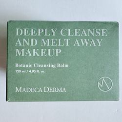 Madeca Derma Botanic Cleansing Balm Makeup Removal AHA BHA Moringa Tea Tree New