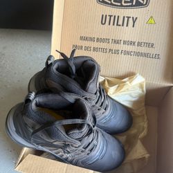 Keen Work Boots Size 11 Waterproof Steel Toe