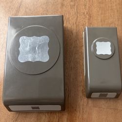 Stampin up large and petite curly label paper punch