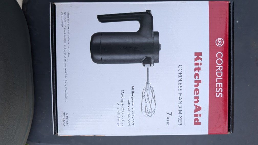Kitchen Aid Cordless Hand Mixer