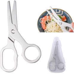 Baby Food Scissors, Safety Stainless Steel 