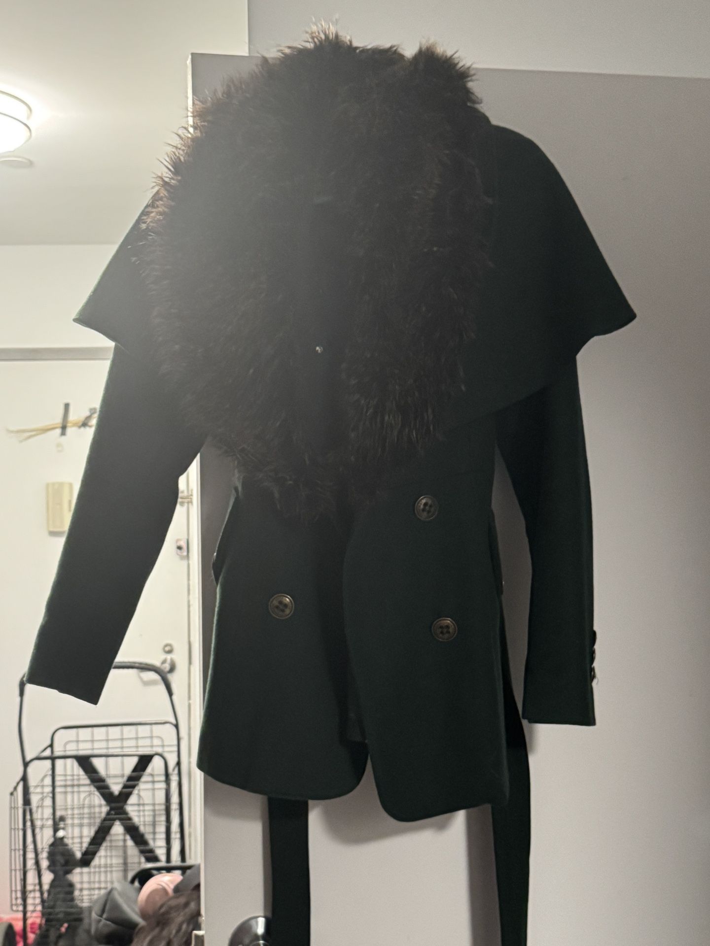 S Green Steve Madden Coat 