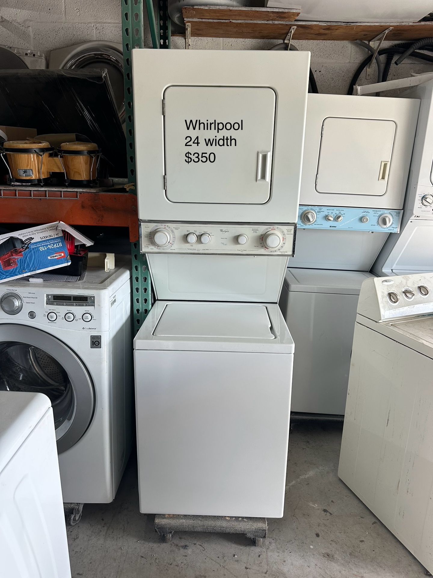 Whirlpool Stackable Washer Dryer