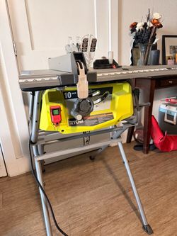 Ryobi 10-Inch Table Saw with Stand