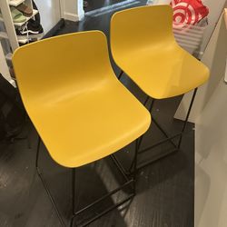 Article Mustard Bar Stools