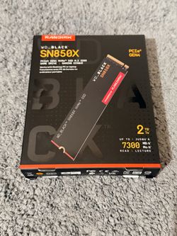 WD "SN850X" (PCIe, GEN4,NVMe, 2TB SSD) (BRAND NEW / UNOPENED)