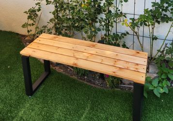 Cherry Finish Bench- 39" Handmade