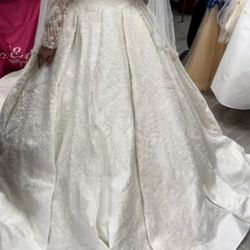 Wedding Dress – Fits Size 12/14 – $1,500 OBO