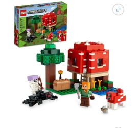 Lego Minecraft The Mushroom House