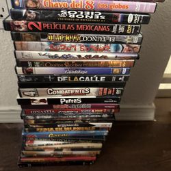 Spanish DVD Cd Lot