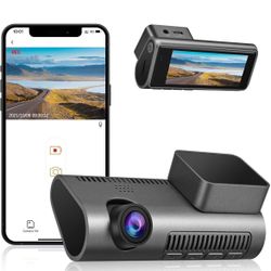 🚗 Brand‑New 4K Wi‑Fi Ultra HD 2160P Dash Cam – Front (with optional Rear)