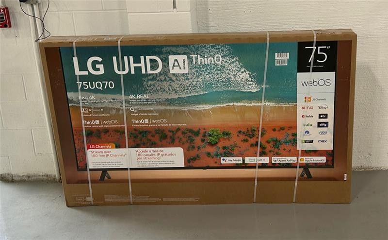 75" LG UHD TV