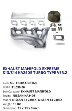 Tomei ka24 turbo manifold (discontinued)