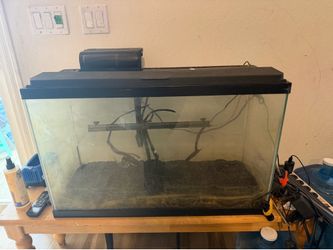 30 gallon fish tank ready to go!