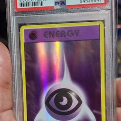 FOR SALE / NFT -  POKEMON PSA 9 - 2016 PSYCHIC ENERGY EVOLUTIONS REV. HOLO #95