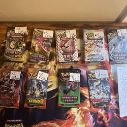 Pokemon Booster’s EVOLVING SKIES & MORE