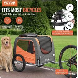 Bike Trailer Pet Bicycle Trailer  Carrier 66 lbs 