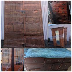 Fireplace, Queen Bluetooth Bed With Speaker Headboard