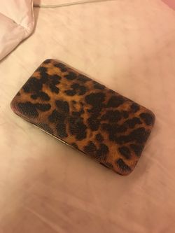 cheetah print wallet