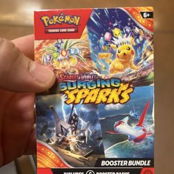 Pokemon Scarlet and Violet Surging Sparks Booster Bundle New Factory Sealed
