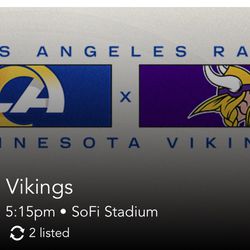 Rams Vs Minnesota Vikings
