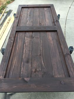 Custom Barn Doors with hardware