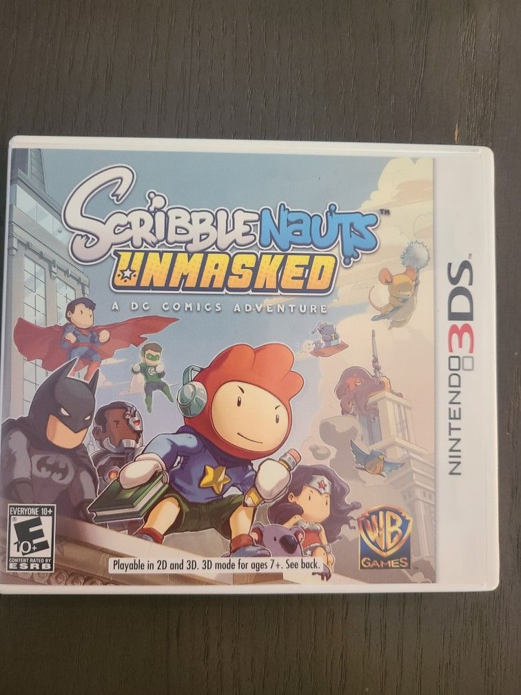 Scribblenauts Unmasked Nintendo 3DS