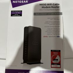 Net gear Cable Modem And Router