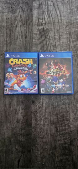 Crash Bandicoot 4 / Sonic Force / PS4 games