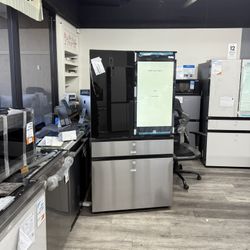 😍FINANCING AVAILABLE 😍 SAMSUNG BESPOKE 23 CUBIC FT. FAMILY HUB AI VISION INSIDE REFRIGERATOR 