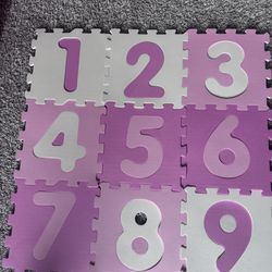 Kids Number Puzzle Mat