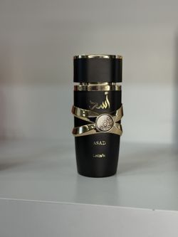 Lattafa Perfumes Asad for Unisex Eau de Parfum Spray, 3.4 Ounce