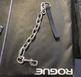 Short Chain Link Leash For Dogs