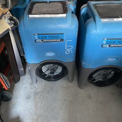 Dri Eaz Dehumidifiers 6000/7000