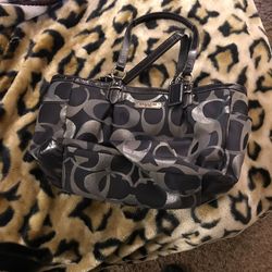Authentic coach purse